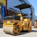 Doble tambor hidráulico compactador de suelo de 3 toneladas vbratory road roller FYL-203